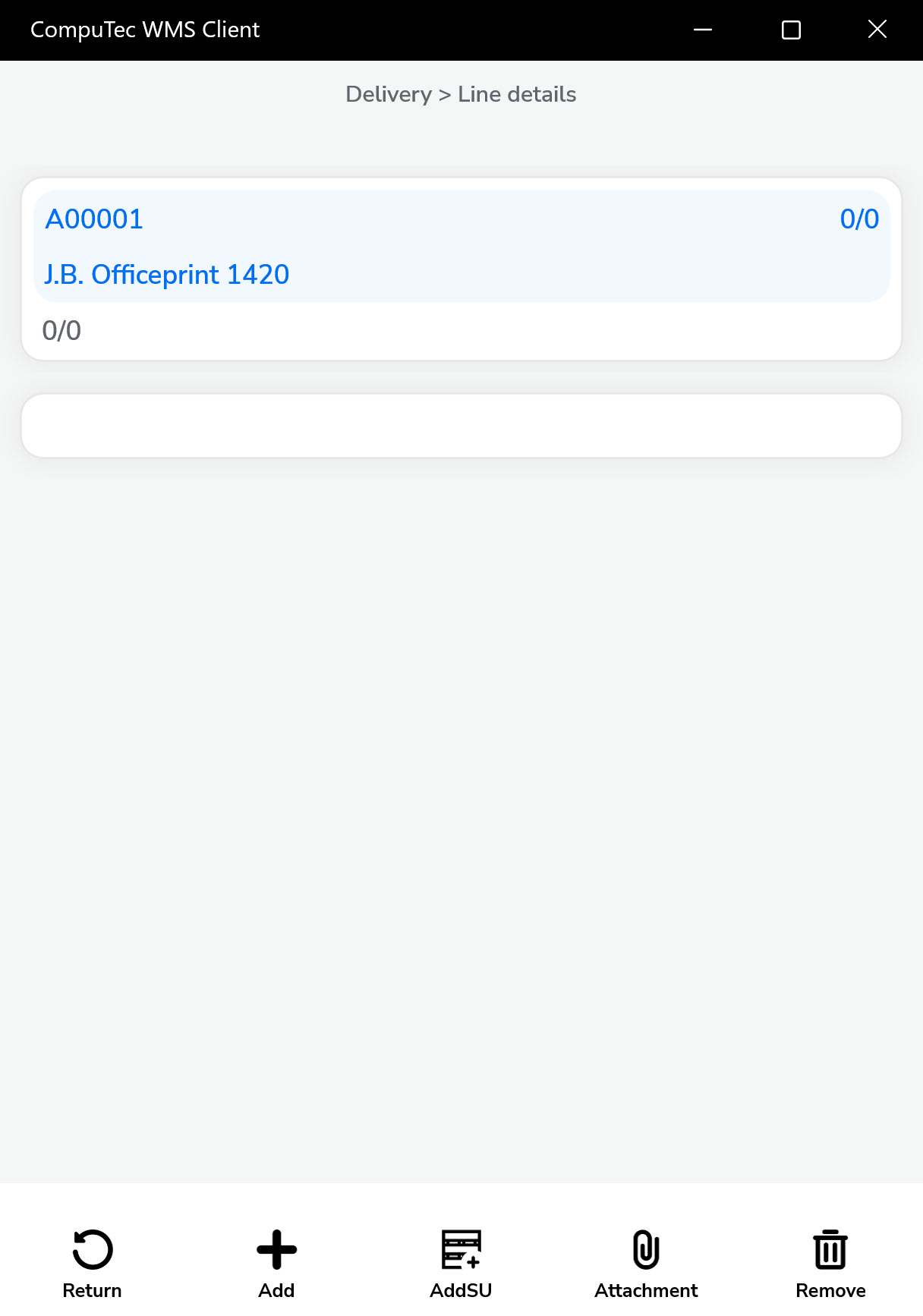Line Details