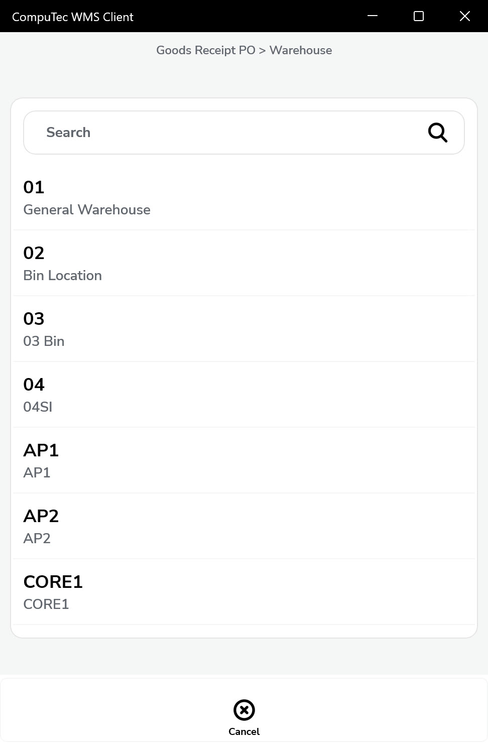 Warehouse